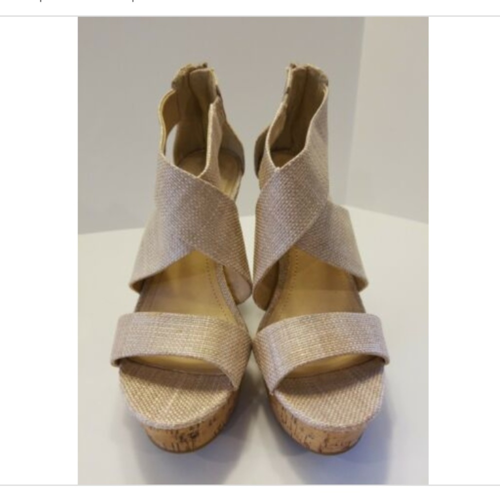 Bcbgeneration Sandals Platform Wedge High - image 5